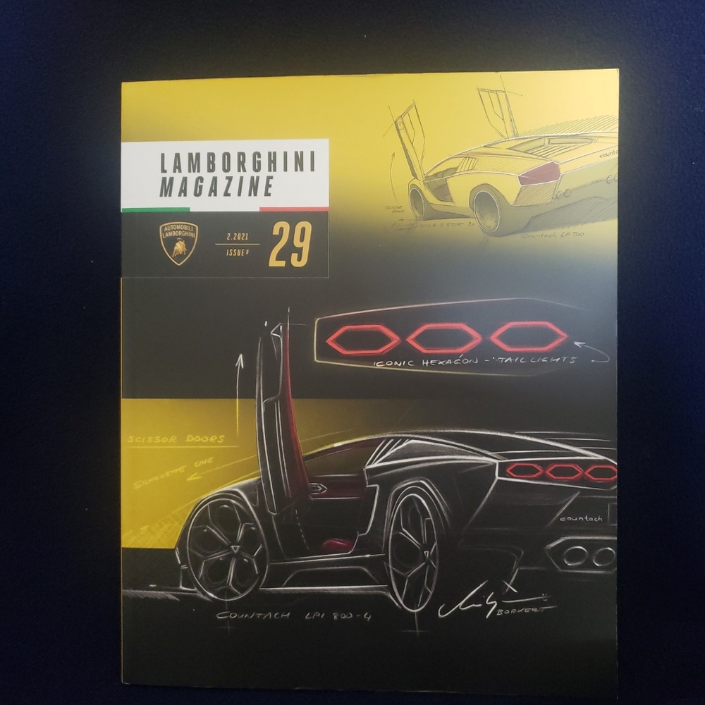 Lamborghini Magazine Issue #29 February 2021 Countach